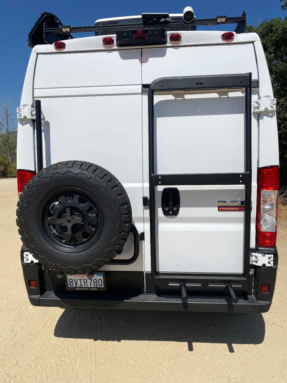 Aluminess 2014+ Ram Promaster Passenger Side Box and BackPACK Carrier - Image 6