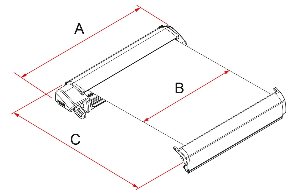 Fiamma F80S 370 RV Awning (12'2'') - Image 8