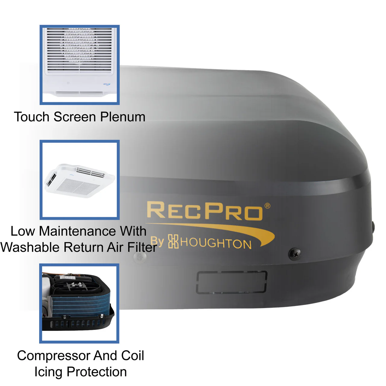 RecPro 48V Air Conditioner with Heat Pump - 9500 BTU - Image 13