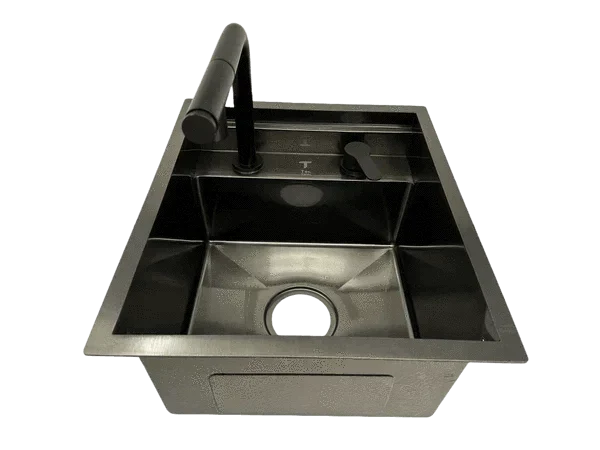 Tec Vanlife Nanotech Sink (Bamboo Cover/Chopping Board) - Image 6