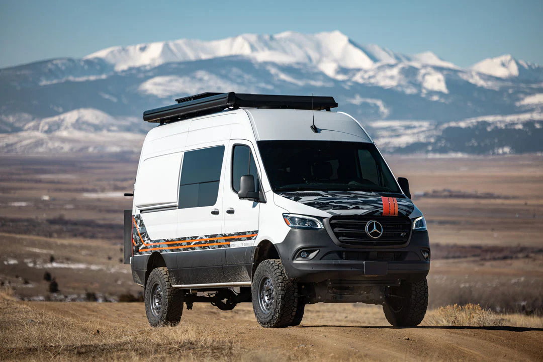 Van Compass 2023+ Mercedes Sprinter 2500 - Opti-Rate Striker AWD 2" Complete Lift Kit (Single Rear Wheel) - Image 3
